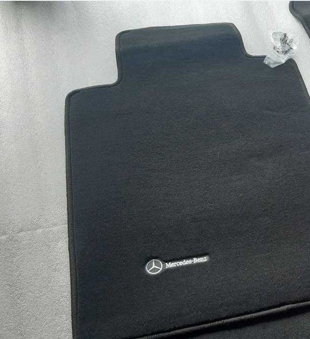 Mercedes S W140 1991-1998 SEL Long Ковры коврики черные Новые Оригинал