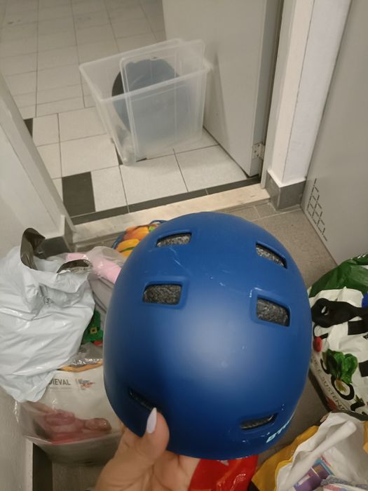 Capacete menino para bicicleta