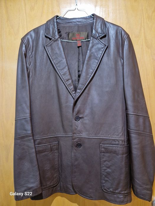 Casaco em couro para homem