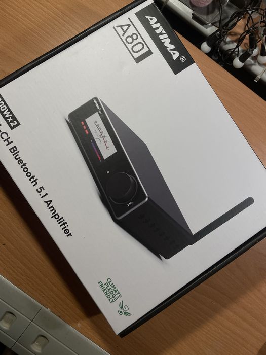 Нова ревізія підсилювача звуку AIYIMA A80 Bluetooth 5.1 (новий)