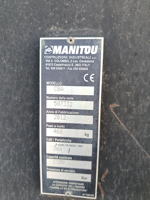. Łyżka do Manitou