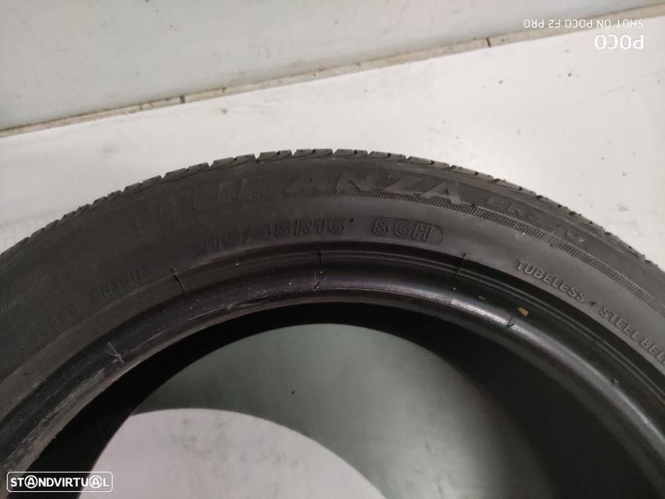 2 pneus 95% de piso 215-45/16 Bridgestone - oferta dos portes