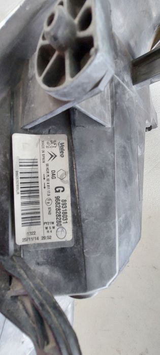 Ótica esquerda citroen berlingo b9