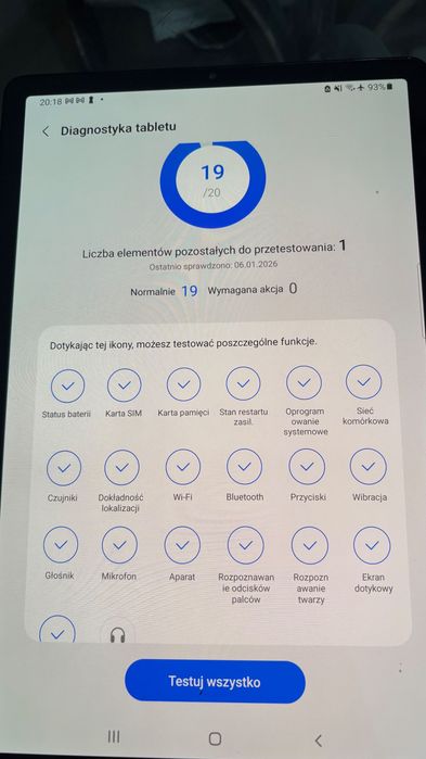 Tablet Samsung Galaxy Tab S5e 64GB/LTE Super Slim