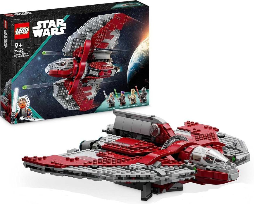LEGO 75362 STAR WARS prom kosmiczny Jedi T-6 Ahsoki Tano niepełny komp