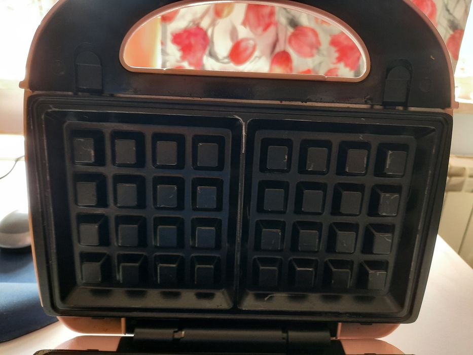 Gofrownica silvercrest różowa