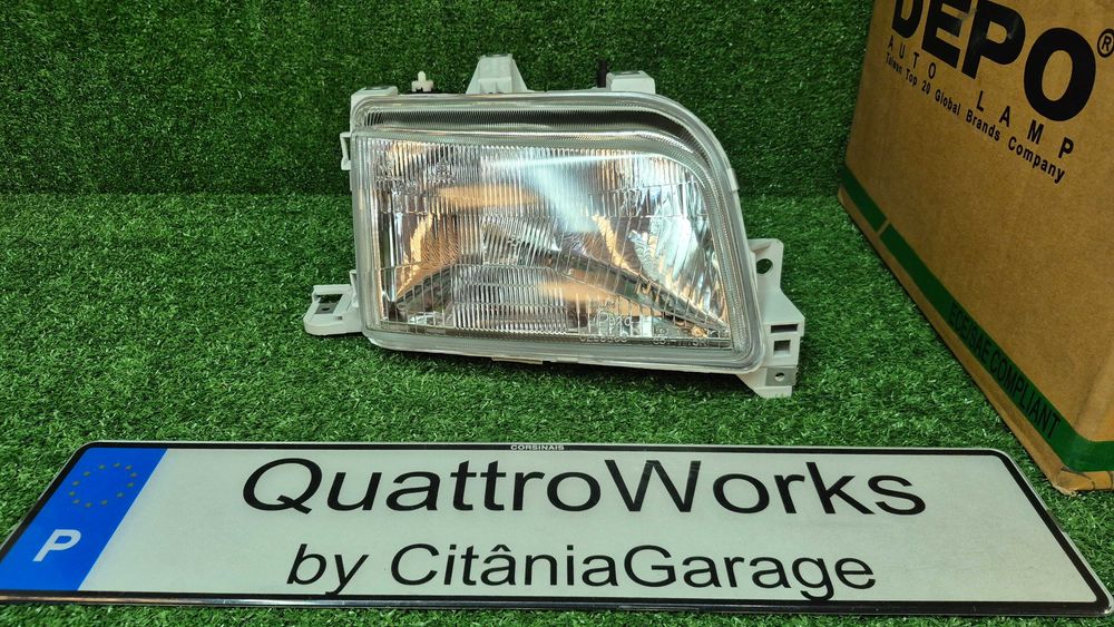 Otica Farol Direito Renault Clio I 1990 a 1996 ref 551-1115R-LD-E NOVO