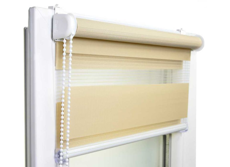 Roleta dzień i noc PREMIUM CAŁY ZESTAW 68 x 150