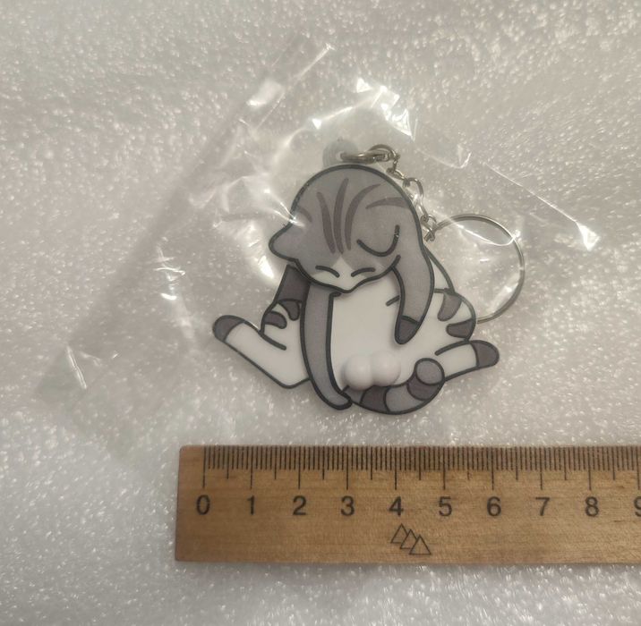 Брелок у вигляді кота кот для ключів ключей