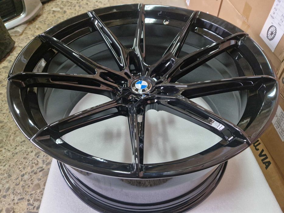 Кованые диси R22 R21 5x132 для BMW M5 G90/G99 Satin Gloss Black