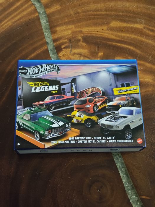 Hot Wheels Legends Tour 6-pak Silver Series zestaw sześciu modeli