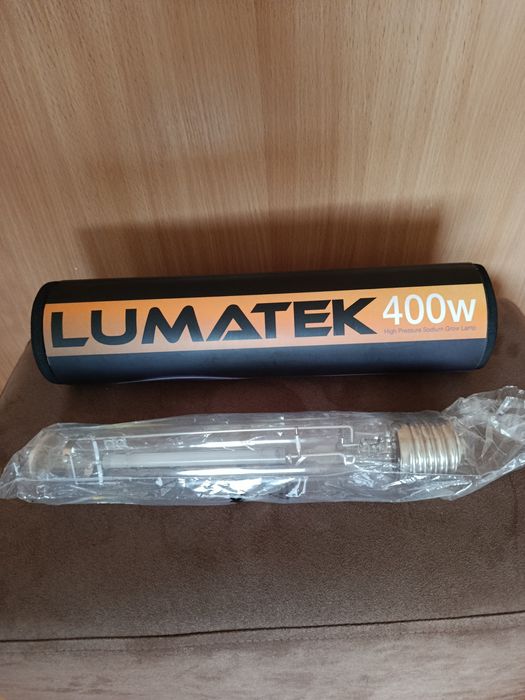 Nowa żarówka, lampa hps 400w full spektrum