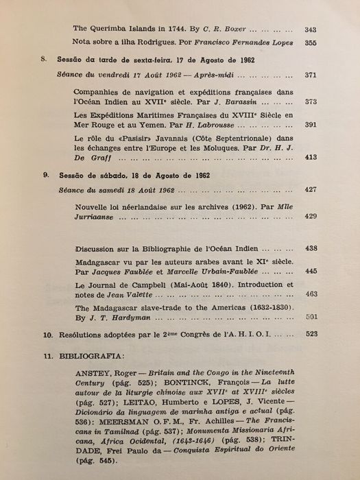 Aquém e Além de São Jorge / História do Índico-História Marítima