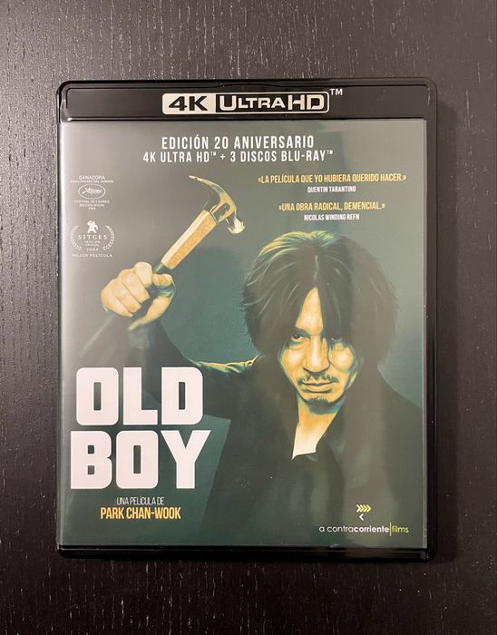 Old Boy 4K + 3 blurays (legendas em inglês)