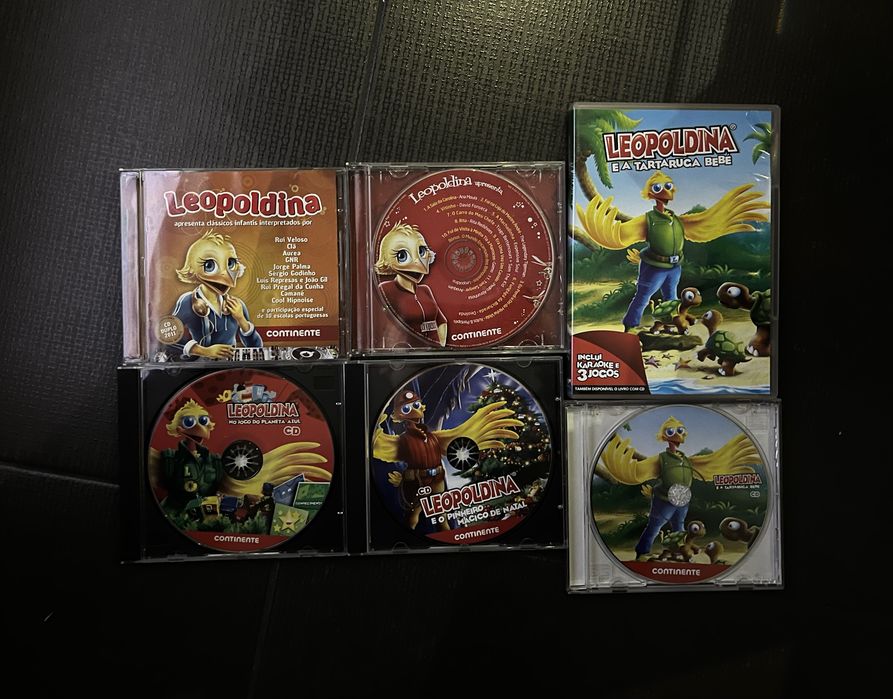 Leopoldina: CDs e DVD