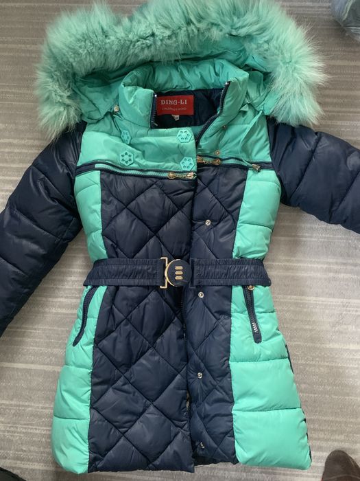 Зимова курточка, куртка для дівчинки 110 см