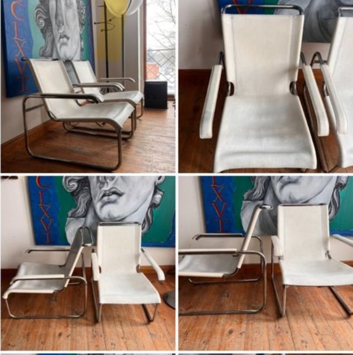 Thonet S35L Marcel Breuer fotel Bauhaus