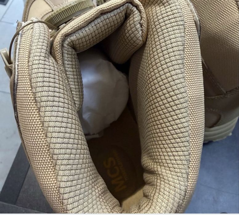 демісезонні черевики на автошнурівці койот Maercanson черевики койот