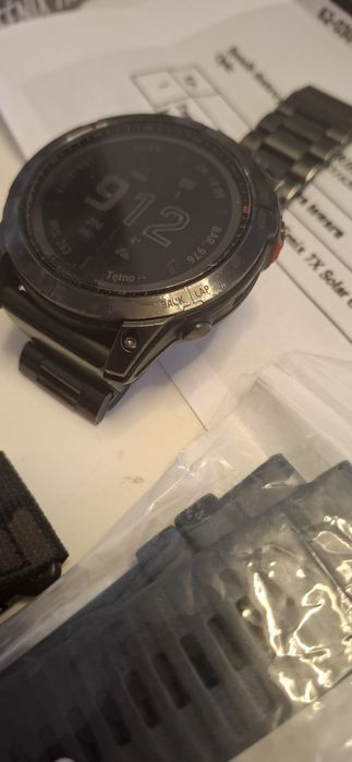 Garmin fenix 7x solar full zestaw