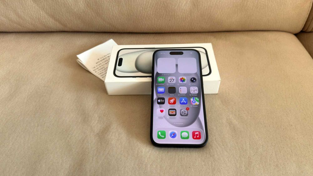 Vendo troco iPhone 15 128Gb Preto C/Fatura e Garantia Worten