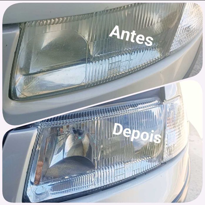 Polimento de faróis/proteção UV