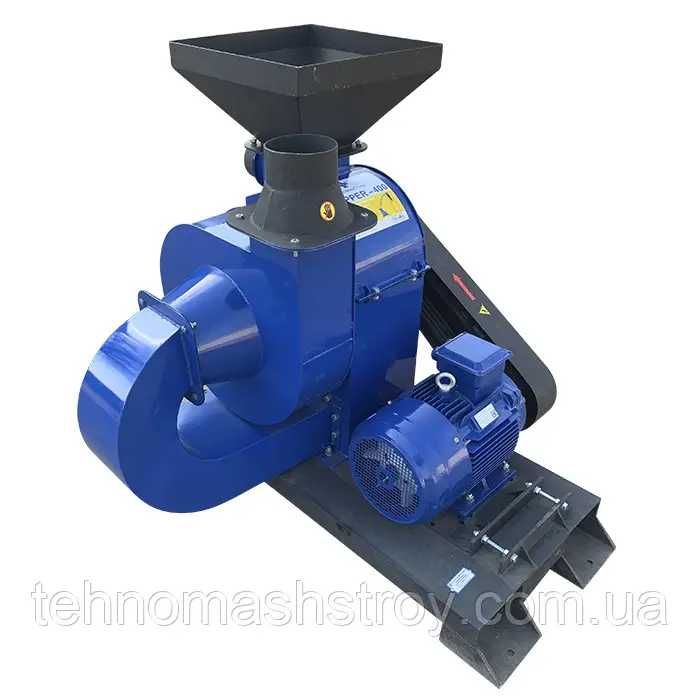 Молоткова дробарка (подрібнювач тріски, зерноподрібнювач) CHOPPER —400