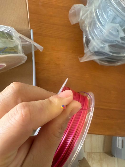 12pcs filamentos PLA seda degradê para impressora 3D Filament Novo