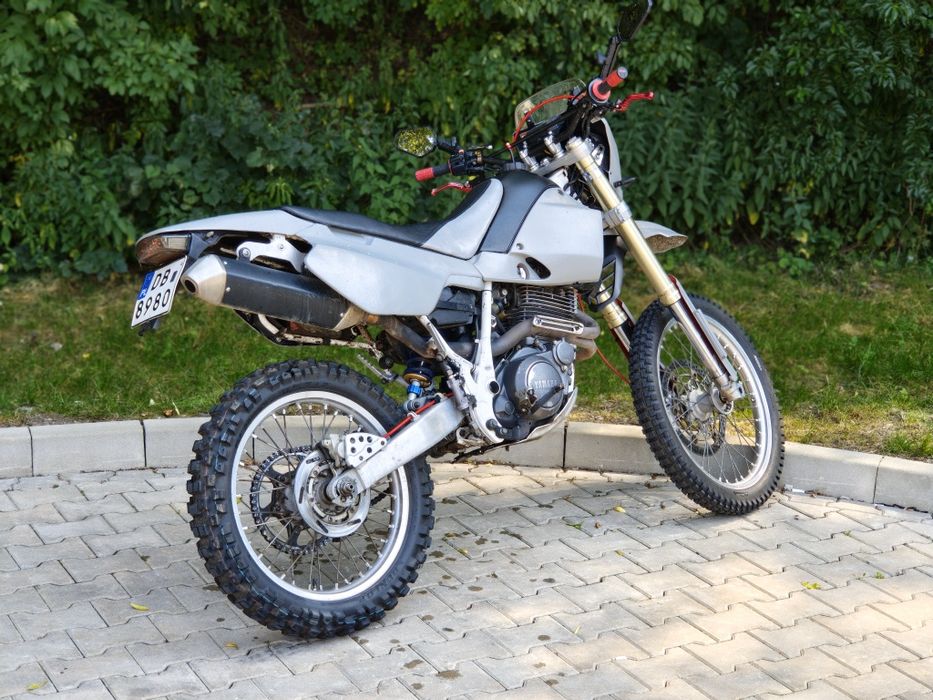 YAMAHA TT600E - rozrusznik - wyczynowe zawieszenie