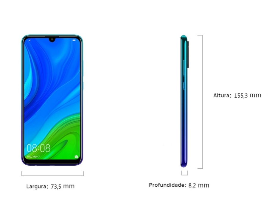Telemóvel Huawei P Smart 128GB 2020