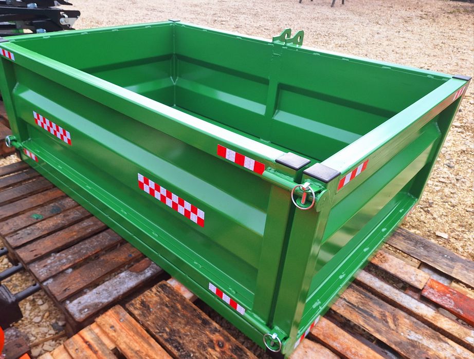 Na tylni TUZ skrzynia transportowa do ciągnika i minitraktorka Lemiesz