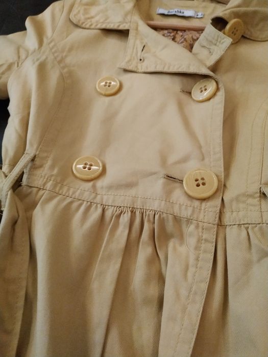 płaszcz jesienny wiosenny bershka rozmiar S okazja