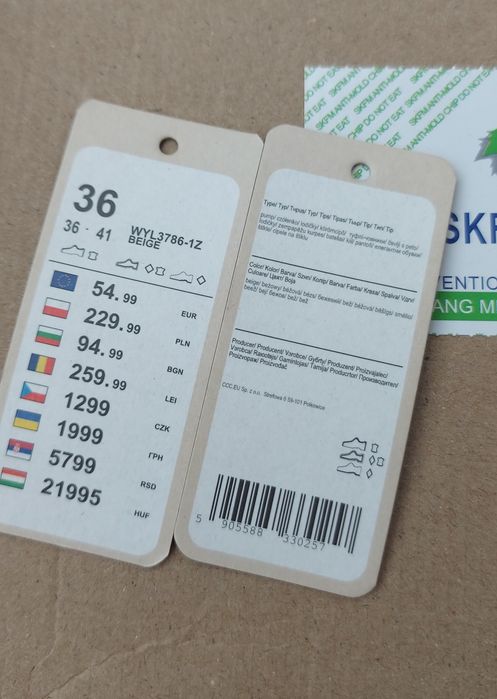 buty czółenka obcasy szpilki 36 Lasocki beżowe