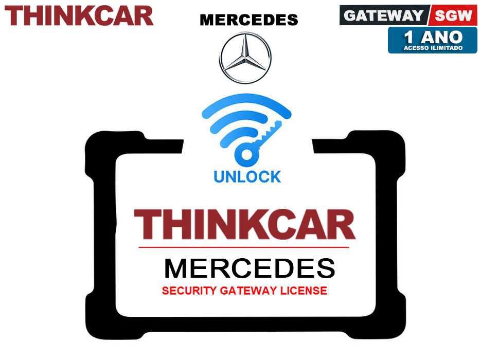 ThinkCar Acesso SGW Gateways Maq Diagnóstico FCA Renault Mercedes VAG