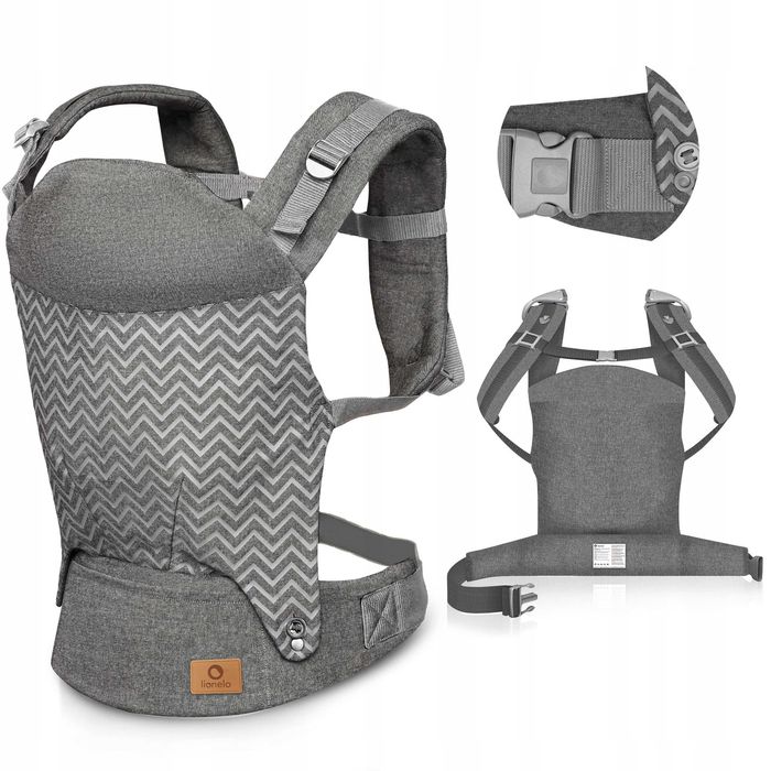 Ergonomiczne Nosidło Niemowlęce Nosidełko Lionelo Margareet 20kg