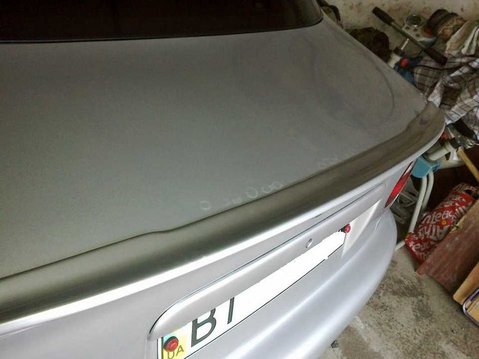 Спойлер (Лип) на багажник ЗАЗ Sens Сенс Daewoo Lanos  Сабля