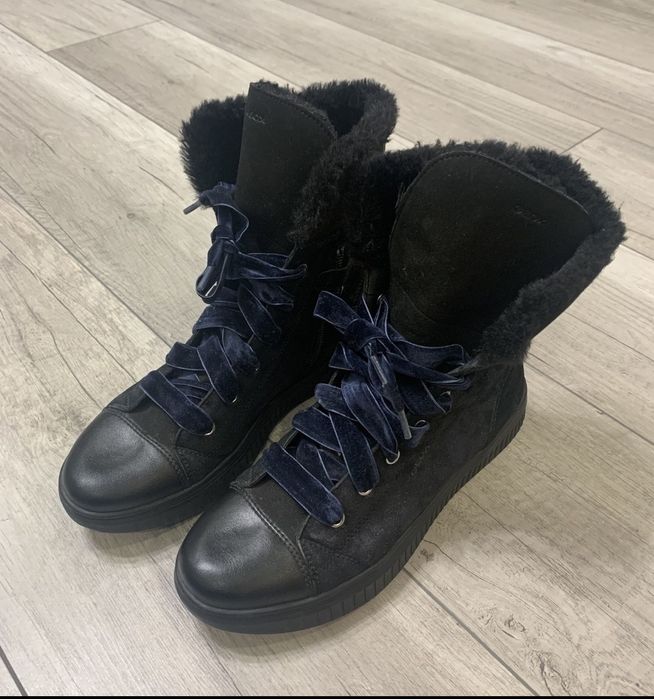 Теплые ботинки Geox