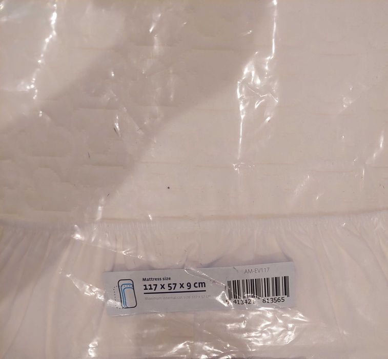 AeroSleep Safe Sleep Pack 60×120 (colchão c/ protetor incluído)