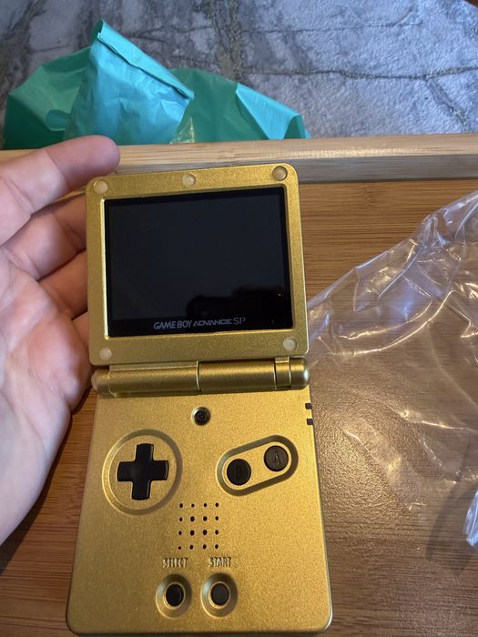 Gameboy Advance SP Majora’s Mask ecra IPS