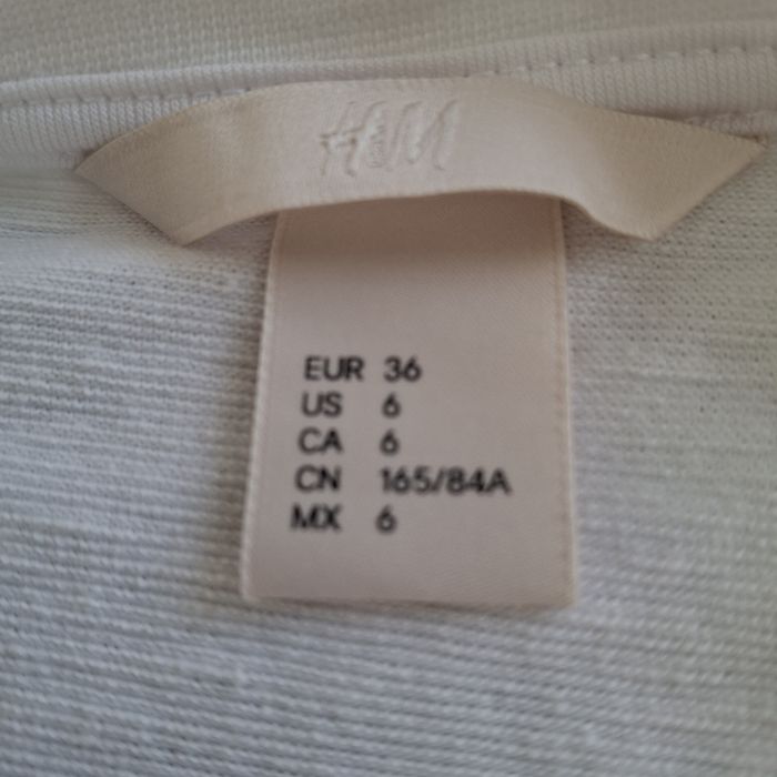 Biała letnia bluzka H&M