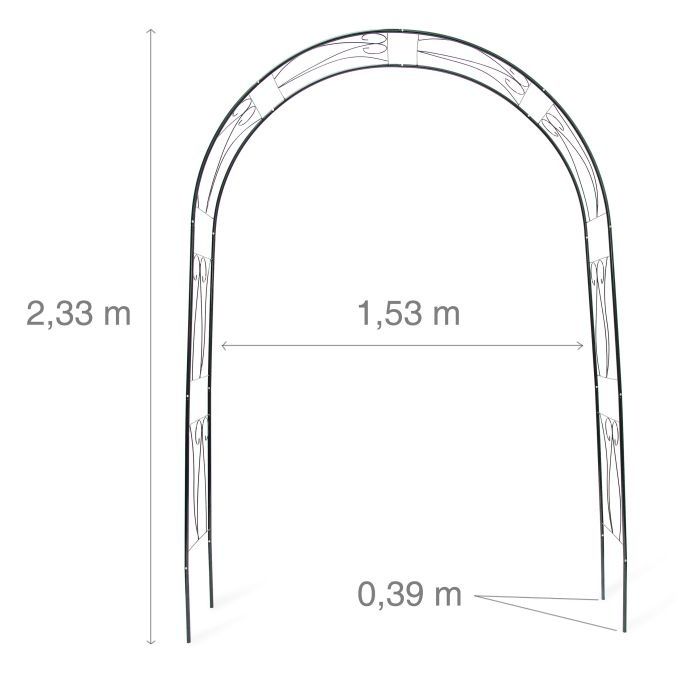 Duża pergola ogrodowa