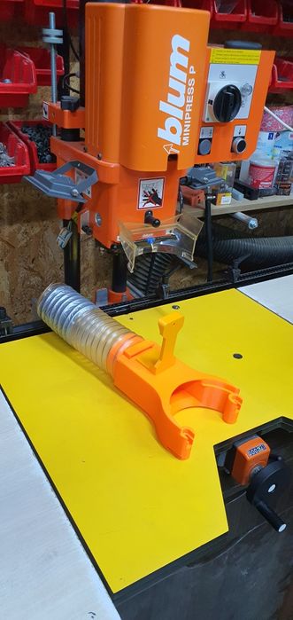 Blum minipress p витяжка аспірація стружковідвід.