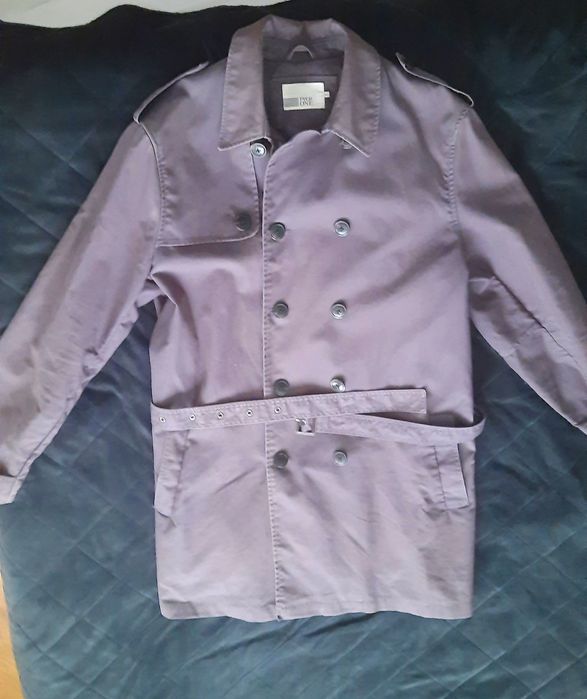 Płaszcz Męski Pier one prochowiec szary