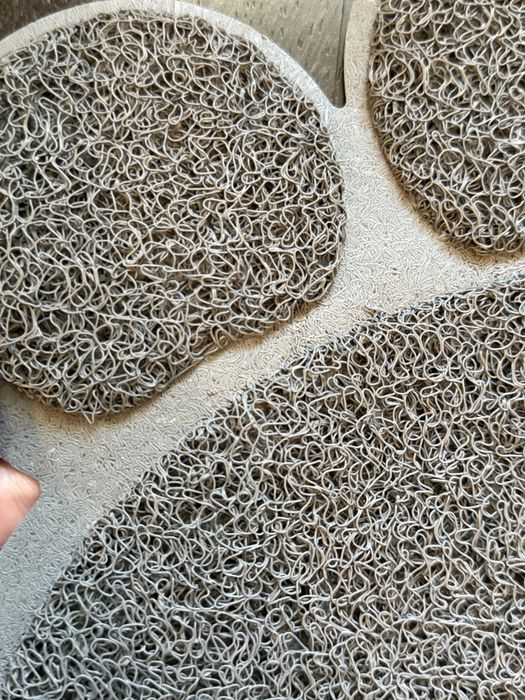 Коврик для кота у формі лапки