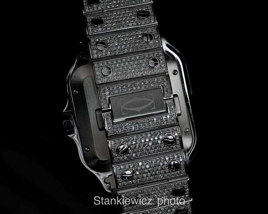 zegarek Cartier Santos Large diamentowy
