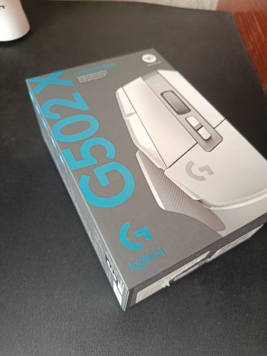 Миша Logitech G502 X Lightspeed Wireless White
