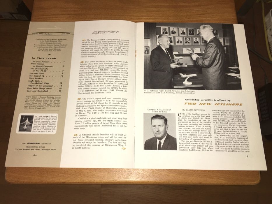 ## Boeing Magazine Issue, June 1965, Volume XXXV, No. 6 ##64550413173889122