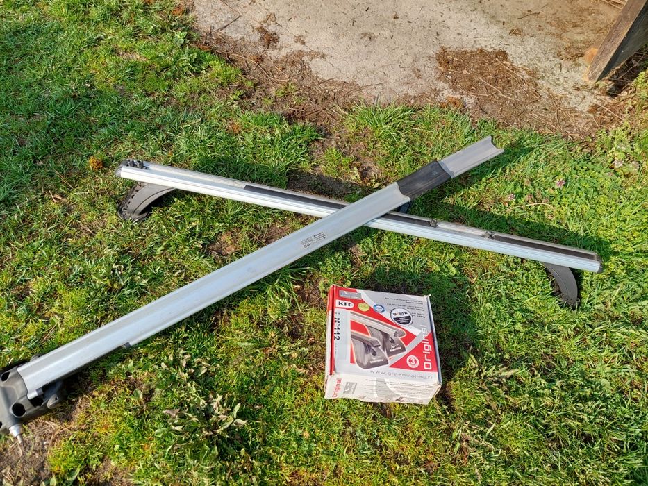 Bagażnik rowerowy Bike pro dachowy z belkami na dwa rowery