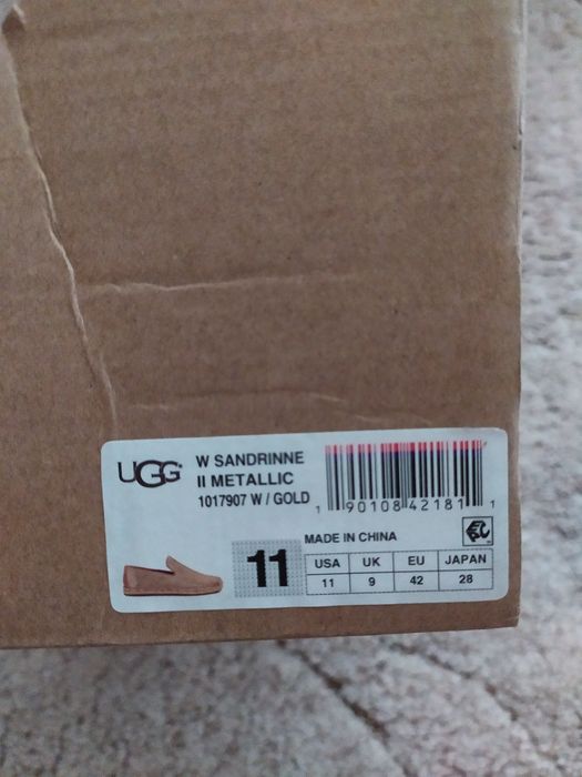 Еспадрилі шкіряні  UGG ОРИГІНАЛ
