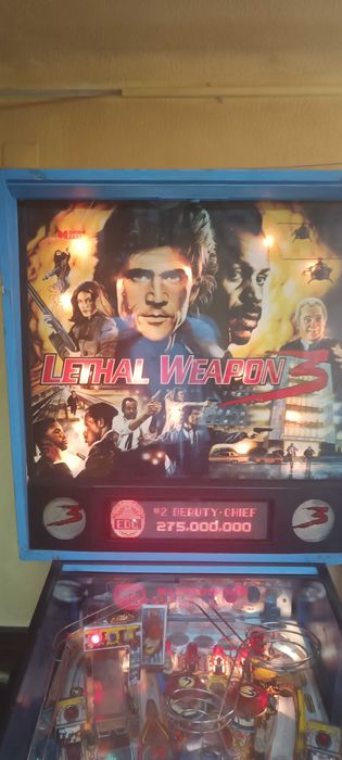 Maquina Flipper Lethal weapon 3
