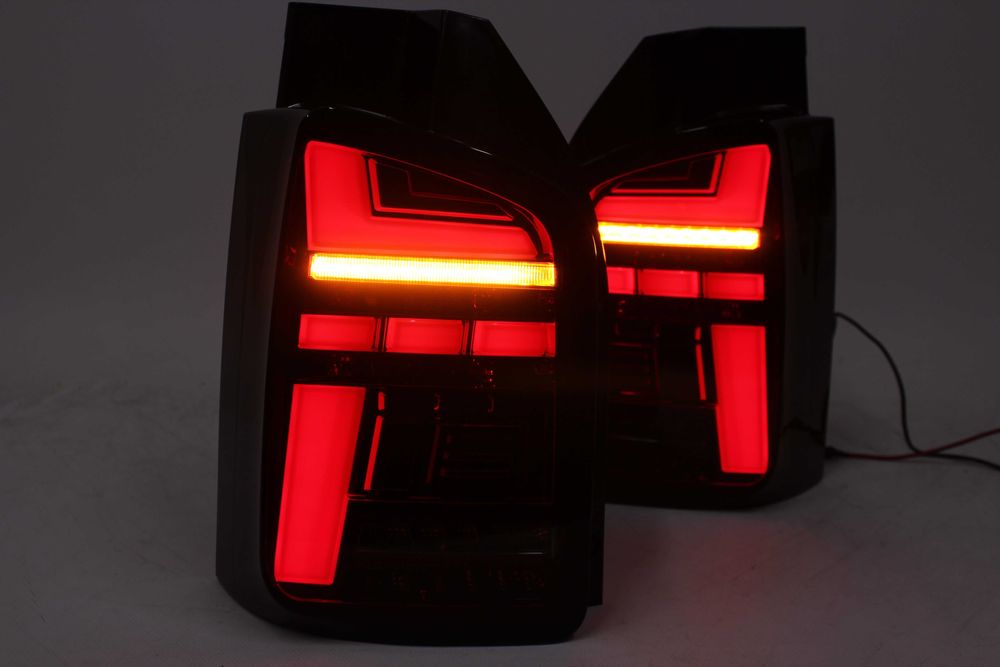 Lampy tylne tył VW T6 20-21 Transporter Drzwi NEON LED BAR Dynamiczne